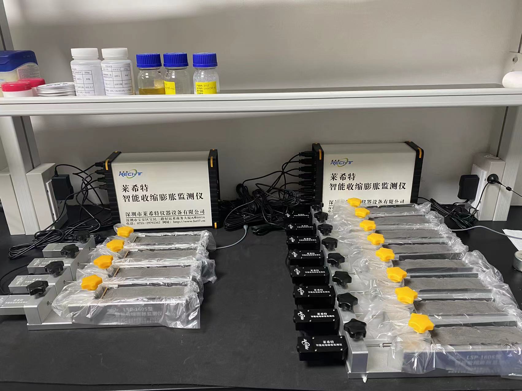 自流平自動收縮膨脹測量儀